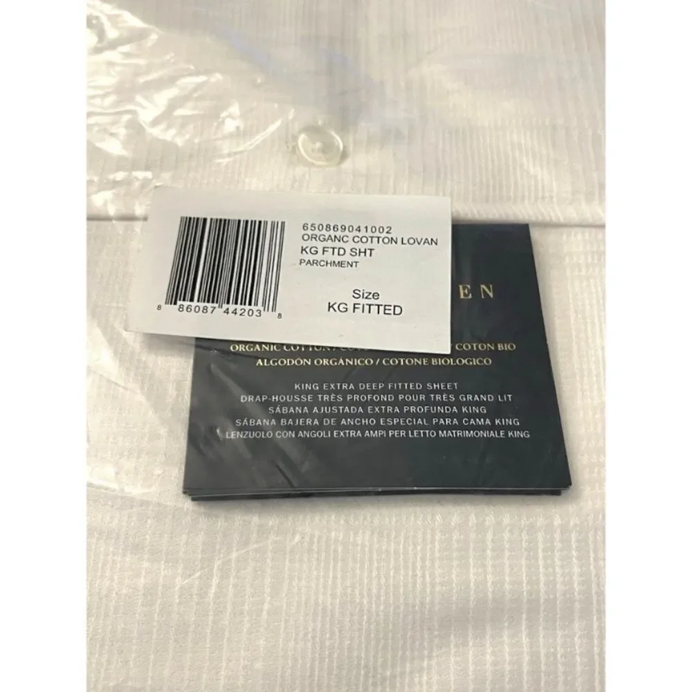 Ralph Lauren Organic Cotton Lovan King Fitted Sheet